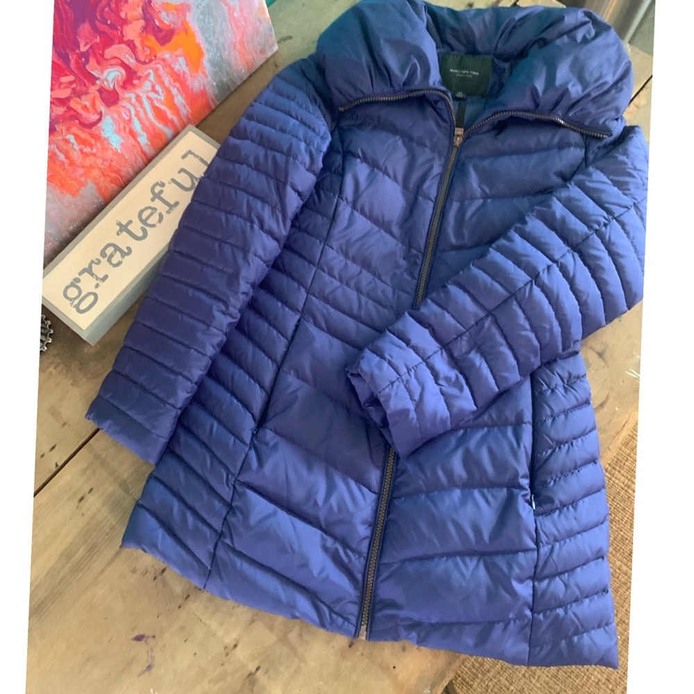Royal blue purple Marc New York XS cover your buns